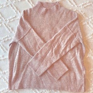 Vince Camuto Blush Turtleneck Sweater